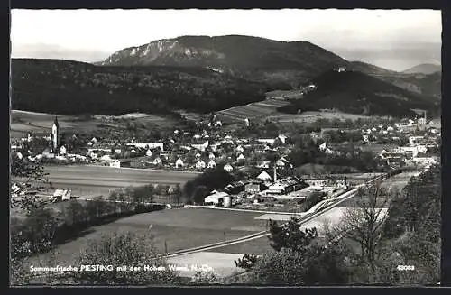 AK Piesting, Panoramaansicht mit der Hohen Wand