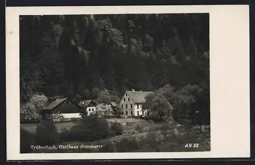 AK Wienerbruck, Trübenbach, Gasthaus Sommerer mit Umgebung