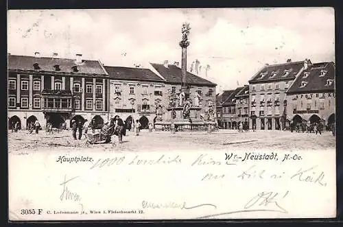 AK Wr.-Neustadt, Hauptplatz