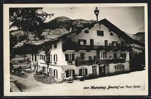 AK Westendorf, Gasthof zur Post