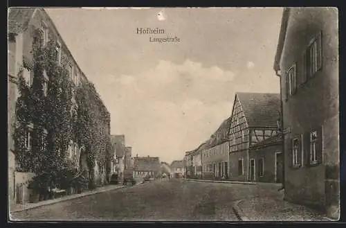 AK Hofheim, Efeubewachsenes Haus in der Langestrasse