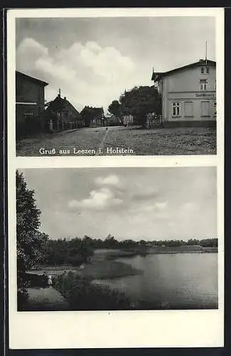 AK Leezen i. Holstein, Ortspartie und Seenpanorama