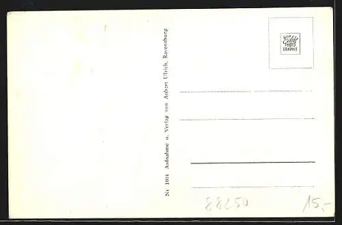 AK Weingarten in Württ., Heiligblutritter beim Umzug