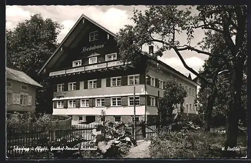 AK Scheidegg i. Allgäu, Gasthof-Pension Bräuhaus