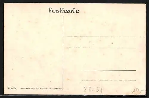 AK Lindau i. B., Marktplatz u.Cavazzen