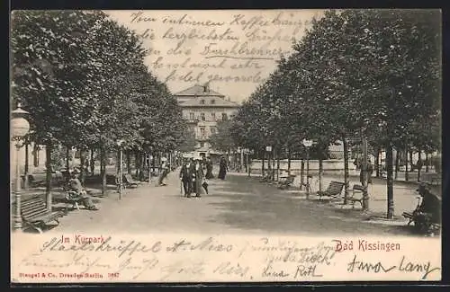 AK Bad Kissingen, Im Kurpark