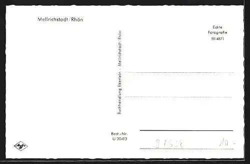 AK Mellrichstadt, Kreisberufsschule von der Strasse aus