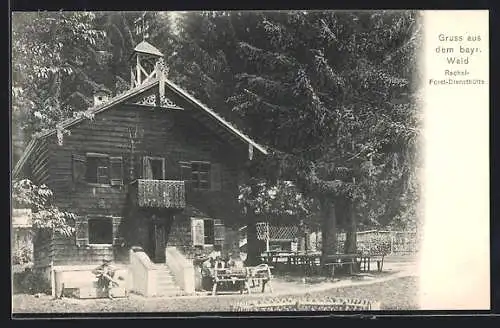 AK Rachel /Bayr. Wald, Rachel-Forst-Diensthütte