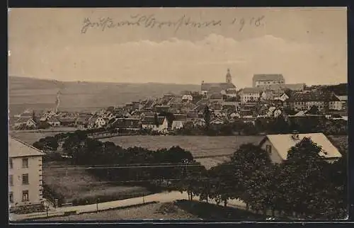 AK Arnstein /Ufr., Teilansicht mit Umgebung