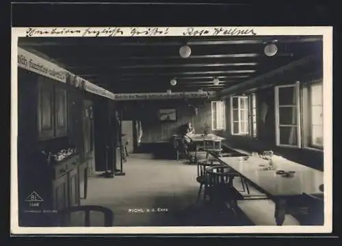 AK Pichl a. d. Enns, Gasthof, Innenansicht