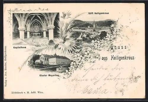 AK Heiligenkreuz /Wienerwald, Kloster Mayerling, Stift Heiligenkreuz