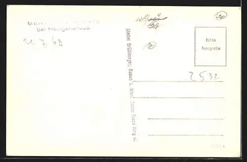 AK Heiligenkreuz /Wienerwald, Meierei Füllenberg mit Feldern