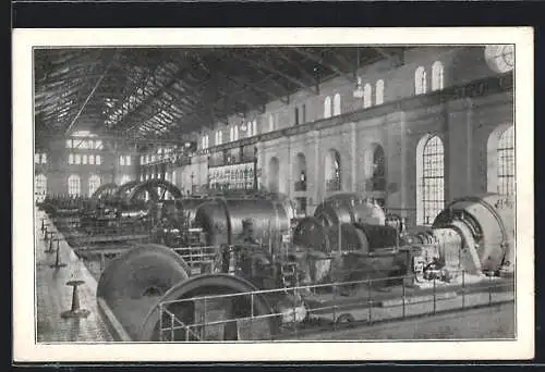 AK Wien-Simmering, Städtische Elektrizitätswerke, Maschinenhalle