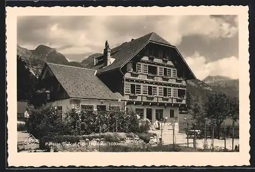 AK Ramsau /Dachstein, Pension Steiner mit Garten