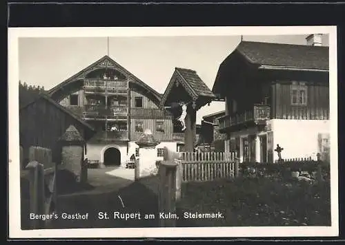 AK St. Rupert a. Kulm, Berger`s Gasthof