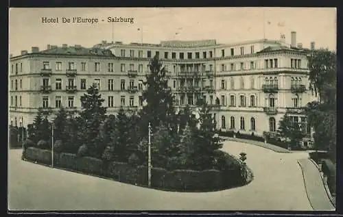 AK Salzburg, Hotel De l`Europe