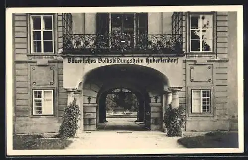 AK Hubertendorf, Bäuerliches Volksbildungsheim