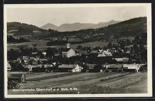 AK Oberndorf a. d. Melk, Panoramablick auf die Sommerfrische