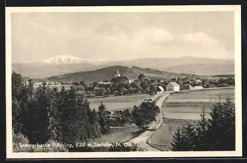 AK Nöchling, Ortsansicht aus der Ferne