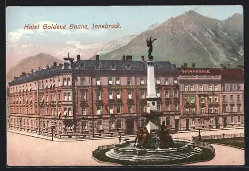 AK Innsbruck, Hotel Goldene Sonne