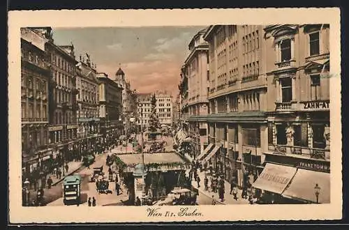 AK Wien, Denkmal am Graben