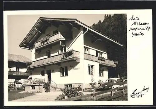 AK Mayrhofen /Zillertal, Hotel Haus Oblasser