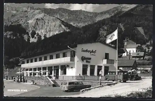 AK Seewiesen, Gasthof Seeberghof a. Pölzl.
