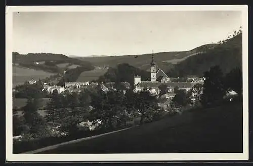 AK Heiligenkreuz /Wienerwald, Ansicht vom Stift