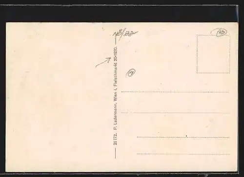 AK Weissenbach a. d. Triesting, Gesamtansicht von oben