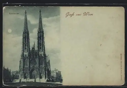 Mondschein-AK Wien, Votivkirche