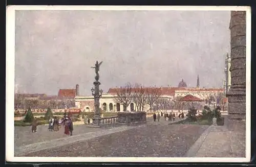 Künstler-AK Wien, K. k. Hofburg