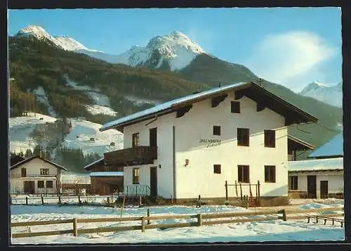 AK Bramberg /Salzburger Land, Jugendheim Erlwies`n im Schnee