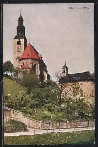 AK Salzburg-Mülln, Kirchen