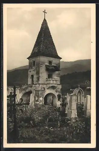 AK Spitz a. D. /Wachau, Partie am Pastorenturm