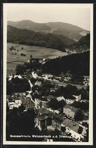 AK Weissenbach a. d. Triesting, Teilansicht von oben