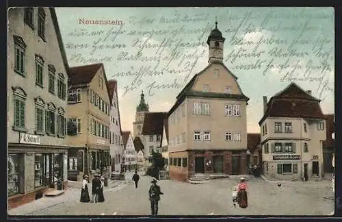 AK Neuenstein, Marktplatz