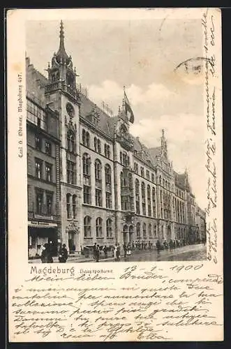 AK Magdeburg, Hauptpostamt