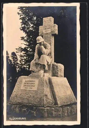 AK Glücksburg, Kriegerdenkmal