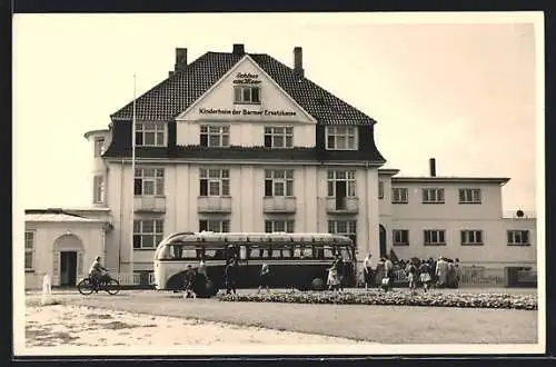 AK Wyk a. Föhr, Schloss am Meer, Kinderheim der Barmer Ersatzkasse