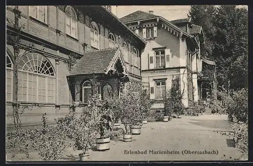 AK Obersasbach, Erlenbad Marienheim
