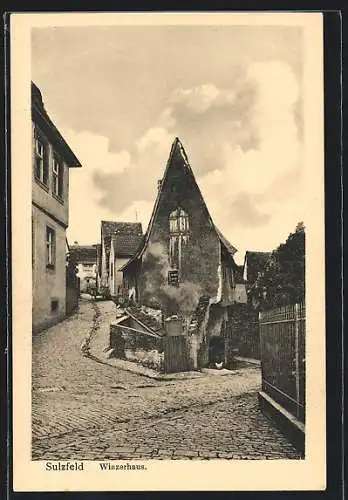 AK Sulzfeld, Partie am Winzerhaus