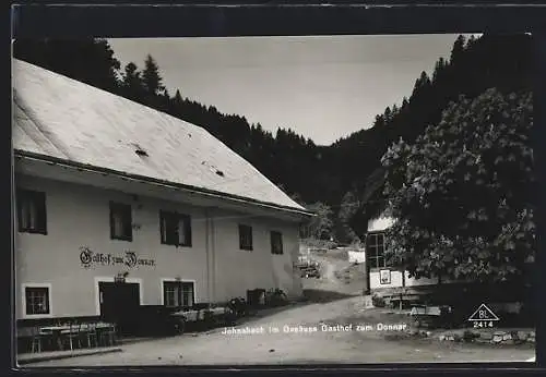 AK Johnsbach im Gesäuse, Gasthof zum Donner