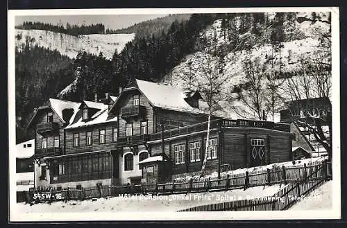 AK Spital am Semmering, Hotel-Pension Onkel Fritz im Winter