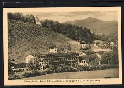 AK Kleinzell, Salzerbad, Evangelisches Kinder-Erholungsheim