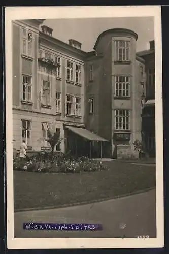 AK Wien, Sophien-Spital, Ausgang