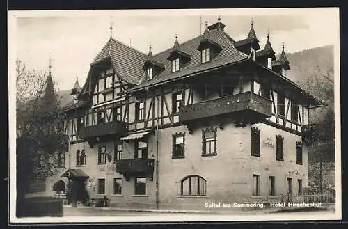 AK Spital am Semmering, Hotel Hirschenhof
