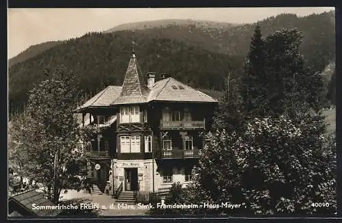 AK Frein a. d. Mürz, Fremdenheim Haus-Mayer