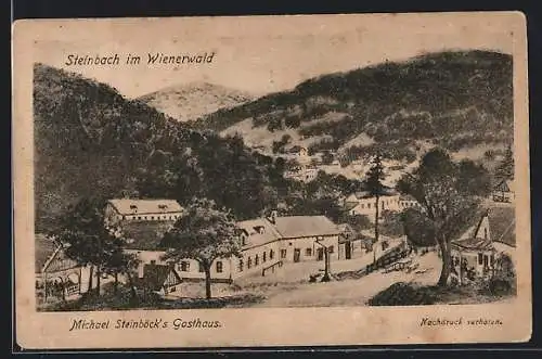 AK Steinbach im Wienerwald, Michael Steinböck`s Gasthaus