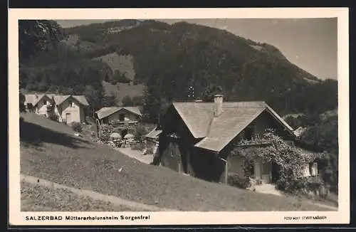 AK Kleinzell, Salzerbad, Am Müttererholungsheim Sorgenfrei