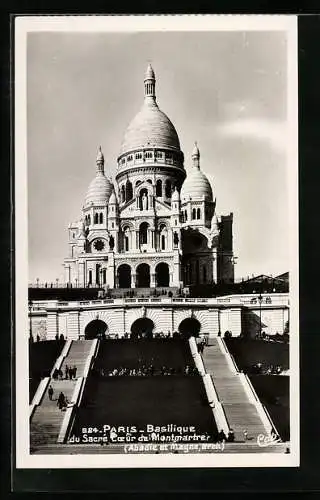 AK Paris, Basilique du Sacré-Coeur de Montmartre